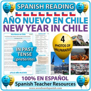 New Year in Chile - Spanish Reading with photos - Año Nuevo en Chile