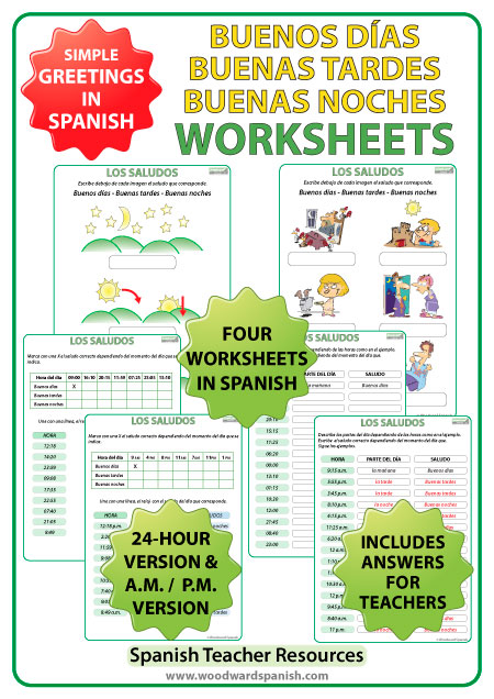 Spanish Greetings Chart