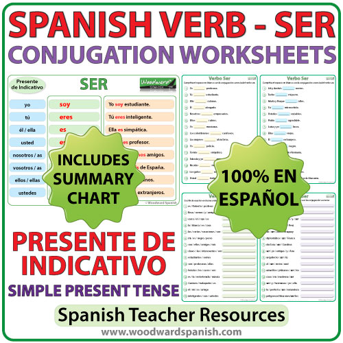 Spanish Verb Conjugation Chart