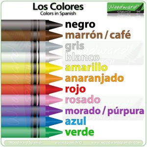 Basic Colors in Spanish | Woodward Spanish