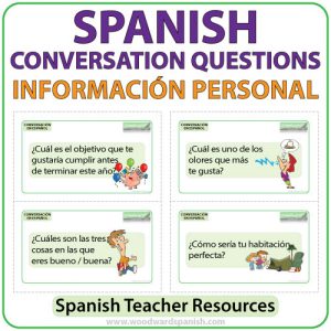 Spanish conversation questions about personal information