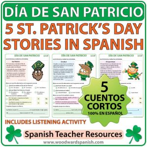 Día de San Patricio - 5 cuentos cortos en español - Spanish Stories about Saint Patrick's Day PDF